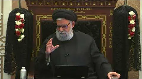 7 - Karbala & Our Lives - Youth & Responsibility - Maulana Syed Muhammad Rizvi - Muharram 1443 Urdu