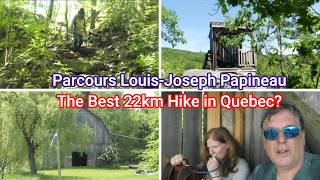 Parcours Louis Joseph Papineau - The Best Long Hike in Quebec?
Parcours Louis Joseph Papineau - The Best Long Hike in Quebec?
Out and back bike path so 22km in the heat. Not thrilled. WOW! Amazing trail and worth the sweat, bugs, and hills! This is a MUST DO
https://www.tourismeoutaouais.com/en/attractions/parcours-louis-joseph-papineau/
https://ville.st-andre-avellin.qc.ca/visiteurs/attraits-touristiques#1496676771509-ece8f43c-6682
Consider joining the Huples Kittens!
https://www.youtube.com/channel/UCVG2d2L-0kF6w-H7IlkXZ2Q/join
#hike #parcourspapineau #quebec #hikequebec Parcours Louis Joseph Papineau - The Best Long Hike in Quebec?