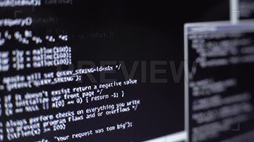 Computer Screen Of A Hacker | Stock Video - Motion Array