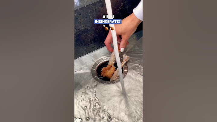Will it InSinkErate? Episode 1 Chicken Bones🍗 Put our food waste disposal to the test #insinkerator