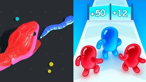 Snake vs Blobs! Epic Clash of Mobile Games!Snake Run vs Join Blob Clash – Who Wins the Race?