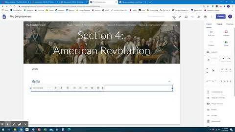 How to use Navigation Buttons in Google Sites