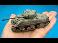 Airfix 1/72 Sherman Firefly Vc, Step By Step Build, Model Tank Full Build