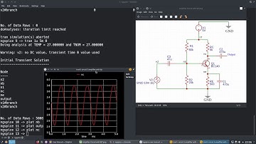 Ngspice Tutorial #3 (AC analysis of BJT and AC Sweep)