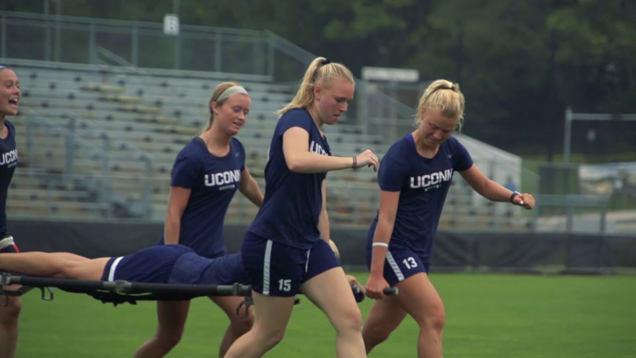 UConn Women's Soccer Preseason Team Building YouTube