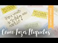 DICA ::: Como Fazer Etiquetas em Casa - By Fê Atelier