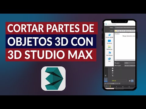 Cómo Cortar Partes de una Figura u Objeto 3D con Otro en 3D Studio Max - Muy Fácil