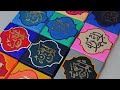 Day 1 to 11/99 name of painting the 99 name of Allah #creative #youtubevideo #video  #art #ytvideo