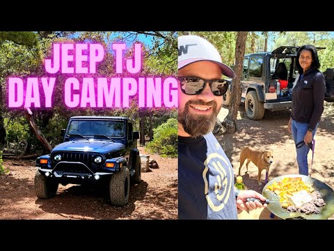 Jeep Wrangler TJ Day Camping #jeep #camping