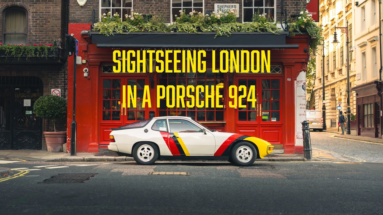 Porsche 924 Cinematic 4K video | Early morning drive through London
