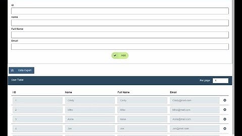 IBM BPM v.8.6.0 Data Export Control (export data from table)