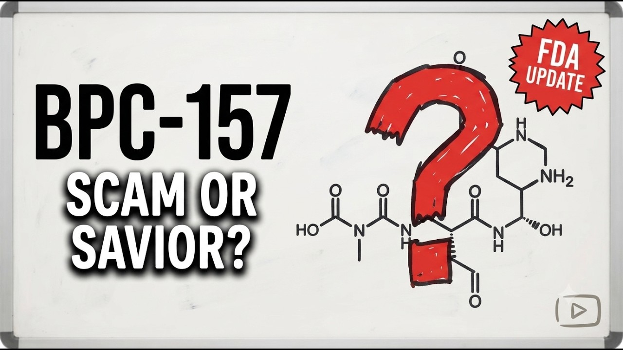 fda on bpc 157 BPC-157 Explained — Plus What Just Changed With the FDA's Review Of Peptides Signals