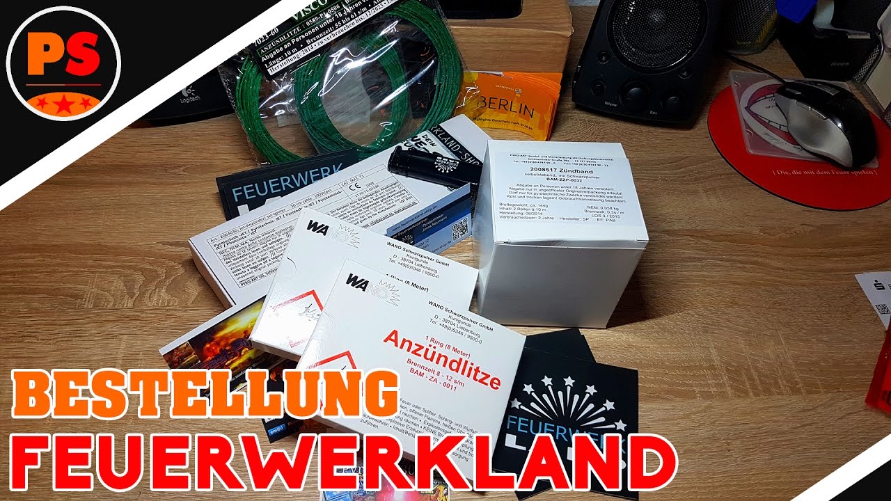BESTER ZÜNDMITTELSHOP?! BESTELLUNG bei FEUERWERKLAND ᴴᴰ