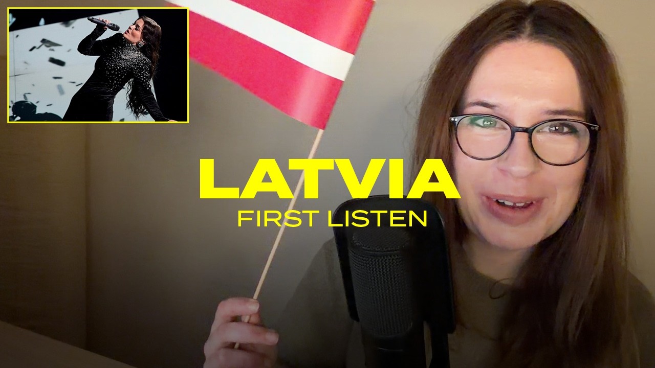 Латвия 🇱🇻 Реакция Евровидения 2026 (Первое прослушивание) | Атвара – Эна
