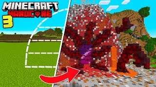 I Transformed The Nether Portal in Hardcore Minecraft!
