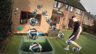 GoPro: 'Off the Wall' - Football Bin Trick Shots!