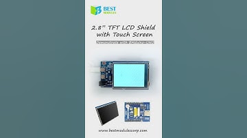 #Shorts  2.8” TFT LCD Shield with Touch Screen BMD58T280