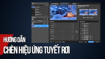 Hướng dẫn chèn hiệu ứng tuyết rơi trong phần mềm Proshow Producer | Thủ thuật Proshow Producer