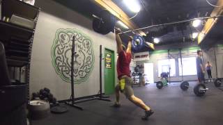 TnG Split Jerk - build to tough 4 - 255 lbs