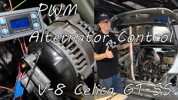 19. Alternator not charging,  PWM voltage control,  EBay PWM, V8 Celica GT-SS