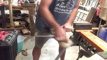 Sherpa Sharp: The Rooster Method on my Broad Ax in Real Time