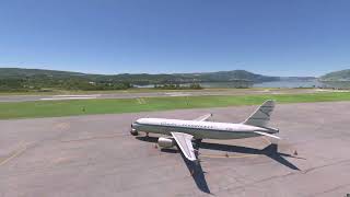 MSFS2020 Sunday Flight from Tivat LYTV to Oslo Gardermoen ENGM in Fenix A320 Block 2 / 4K HDR Tobii