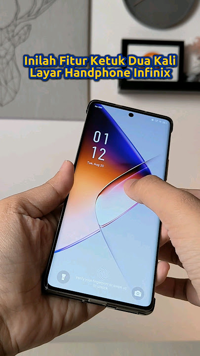 Biar tombol Power awet, aktifkan ketuk layar dua kali di HP Infinix kamu #Infinix #InfinixIndonesia