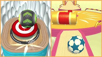 Going Balls SpeedRun Challenge vs Portal Run Action Balls Gameplay Level 13