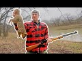 Squirrel Hunt & Cook with VINTAGE RIFLE at Bush Camp