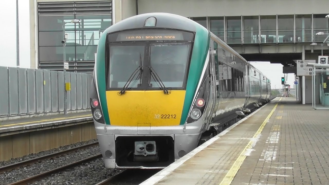 Irish Rail 22000 Class Intercity Train 22212 - Adamstown Station, Dublin