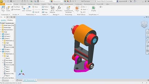 Belt Tensioner Tutorials Inventor 2023 2022 2021 Inventor 2023 Full Crack Download  #inventor2023
