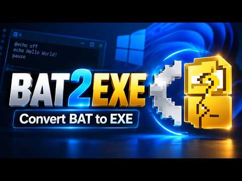 🔥 BAT2EXE – Convert BAT to EXE in Seconds! 😱⚡ | Easy Windows Tool
