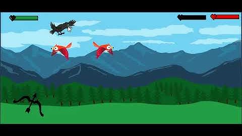 Bird Hunting 2D Game Project in Unity