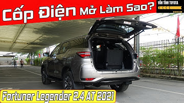 [HDSD] Đá Cốp Điện Toyota Fortuner 2021 - Phiên Bản Legender 1 Cầu Máy Dầu