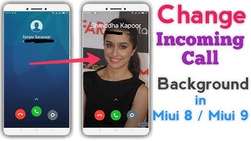 Change Incoming Call Background in All Xiaomi Mi Phone