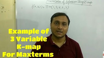 3 Variable K-map for Maxterms l K-map l Diploma l Engineering l polytechnics