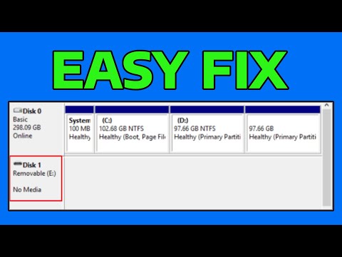 How To Fix Flash Drive Showing No Media 0 Bytes in Windows