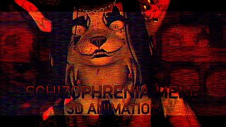 Schizophrenia | 3D Animation meme | Epilepsy/Flashing lights