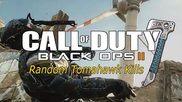 Call of Duty Black Ops 2 - Random Tomahawk Kill