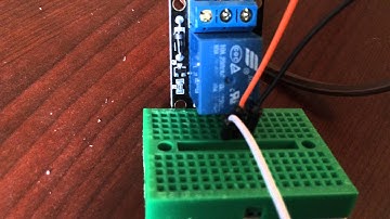 Using An Arduino and a Relay to Control a Lamp
