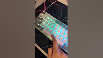 Keyboard ASMR #youtubeshorts #shorts