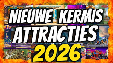 NIEUWE KERMIS ATTRACTIES 2026 😱 | KIRMES NEUHEITEN 2026