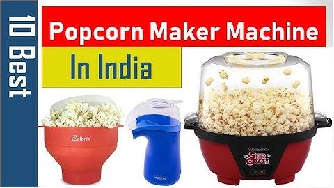 ✅Best Popcorn Maker Machine In India 2024