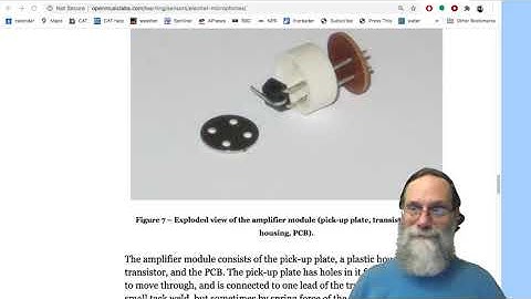 Electret microphone §26.1