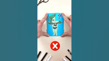 Solving Paper Craft Puzzle with Disgust by Inside Out 🧩#insideout #insideout2 #papercraft #puzzle