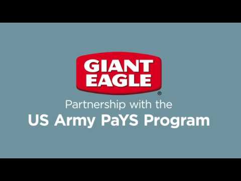 Giant Eagle Partnership with the US Army PaYS Program