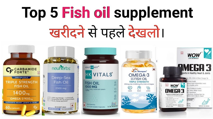 What is the best fish oil supplement for high cholesterol