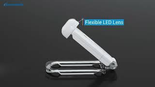 DEWENWILS USB Rechargeable Book Reading Light, Warm White, Brightness Adjustable HBRL02A1 screenshot 3