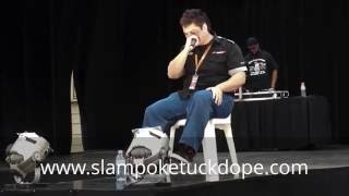 Даниель изображает звучание машин \ Daniel the human car sounds guy live @ Extreme Car Salon Sydney