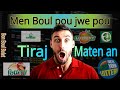 Men Boul pou jwe siw vle genyen Maten an [ 22 Me 2026 ]